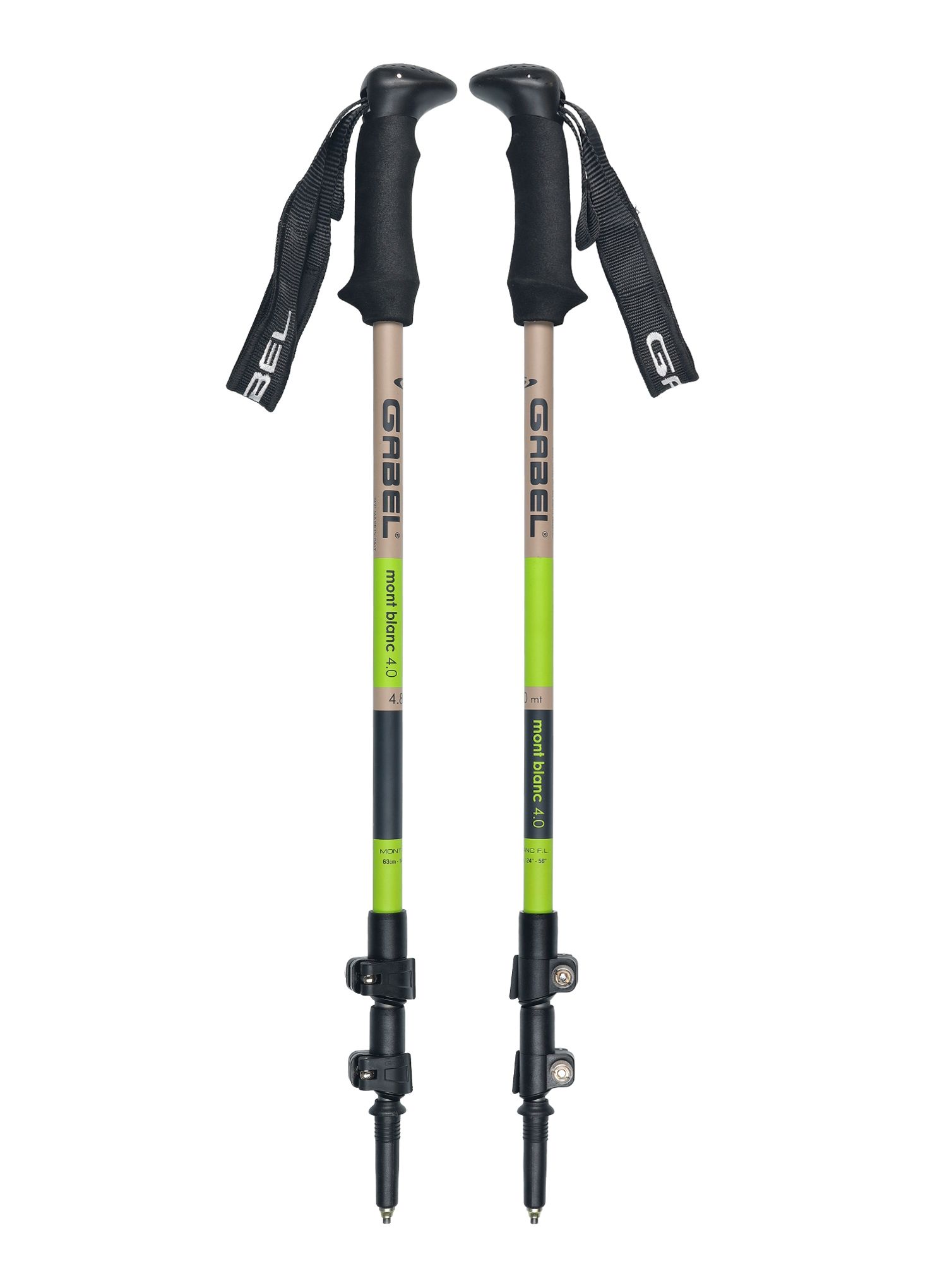Aluminijski štapovi Gabel Mont Blanc 4.0 - green