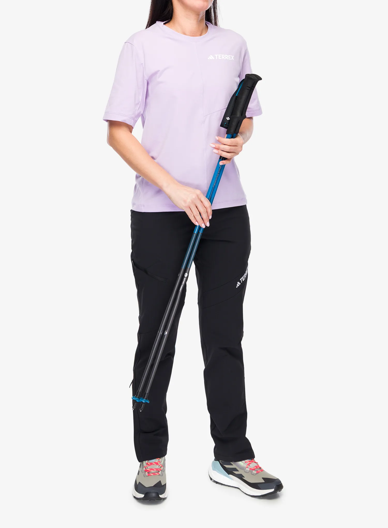 Karbonski štapovi Black Diamond Distance Carbon Z Poles - desert sky