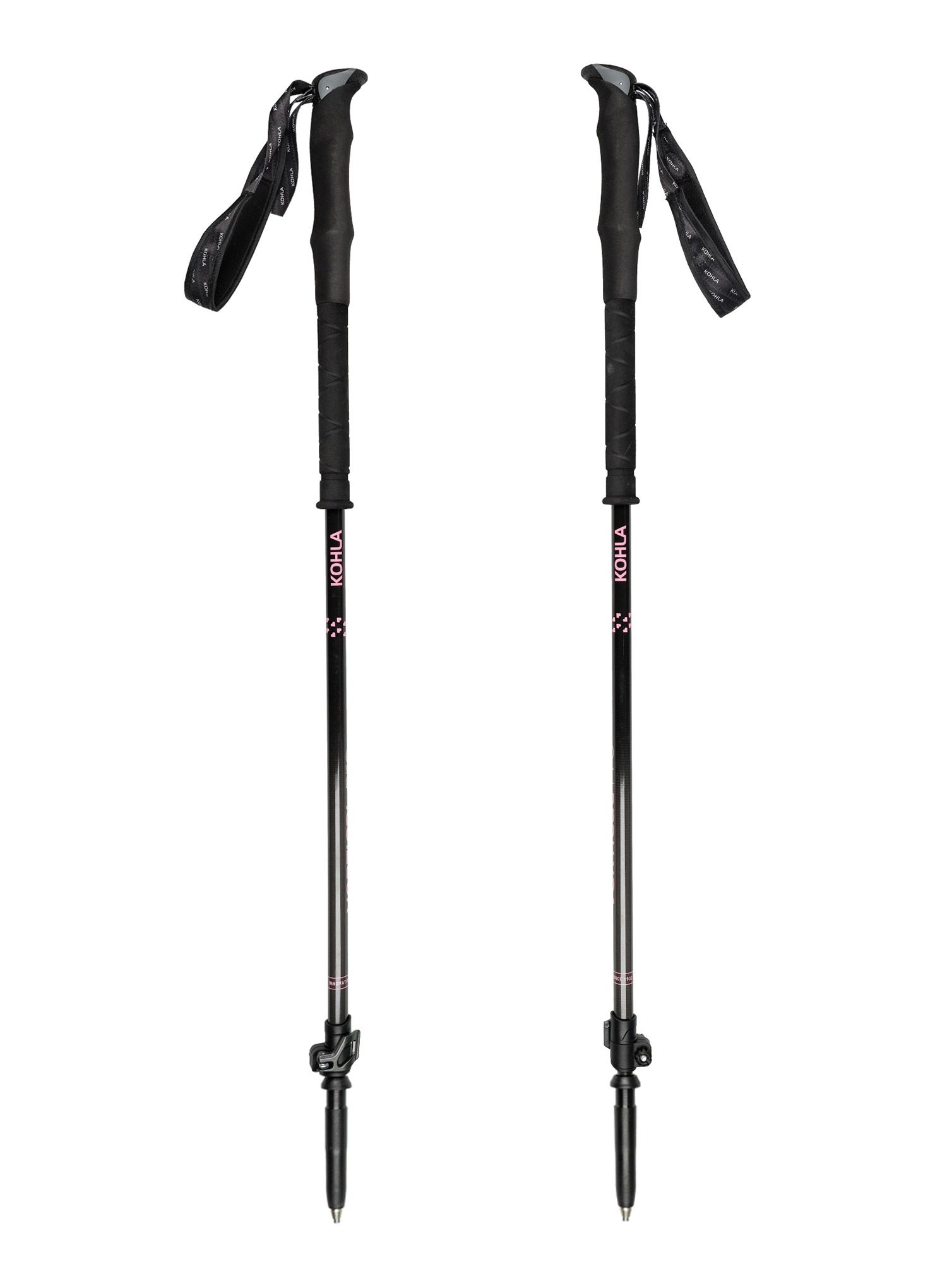 Štapovi za turno skijanje Kohla Vertical Pro - blk/bleached mauve