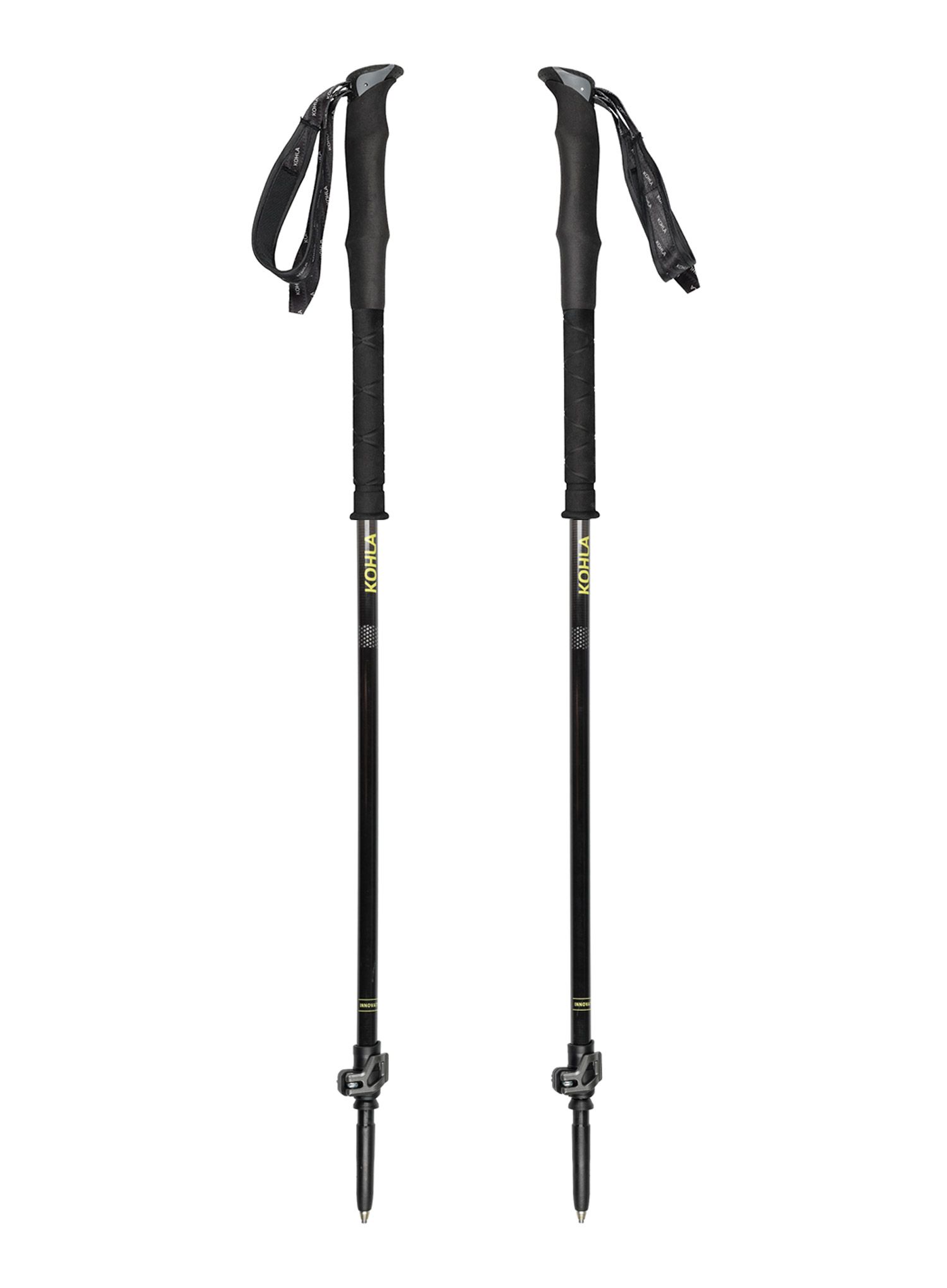 Štapovi za turno skijanje Kohla Vertical Pro Pole - black/sulphur