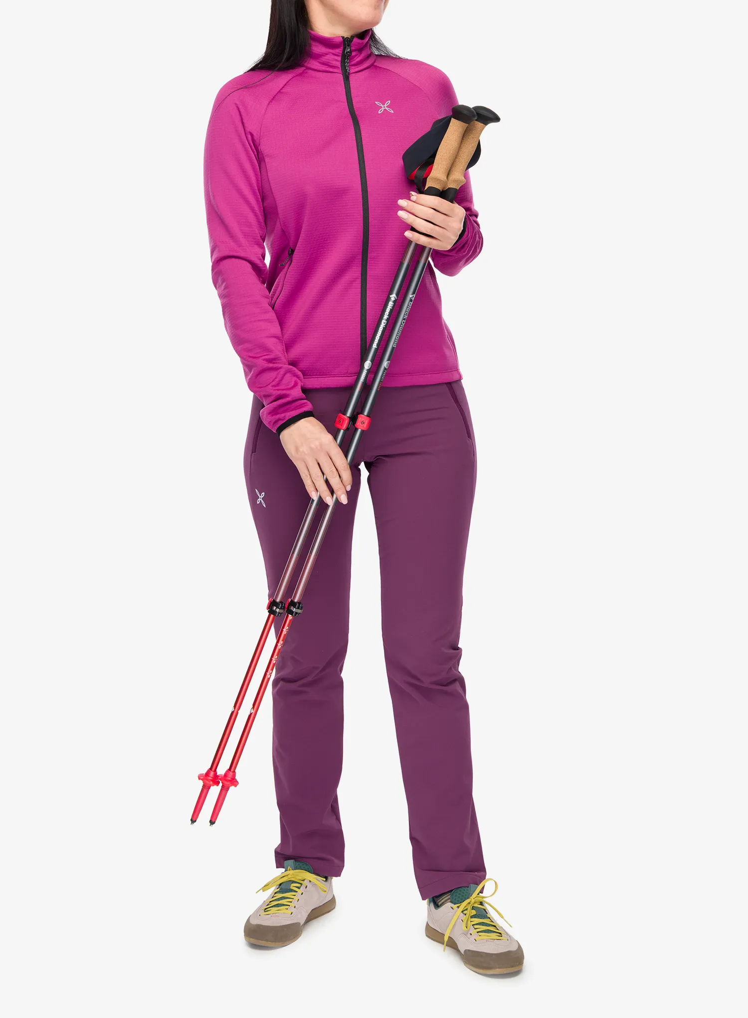 Štapovi za planinarenje Black Diamond Pursuit Shock Trekking Poles S/M - steel grey/octane