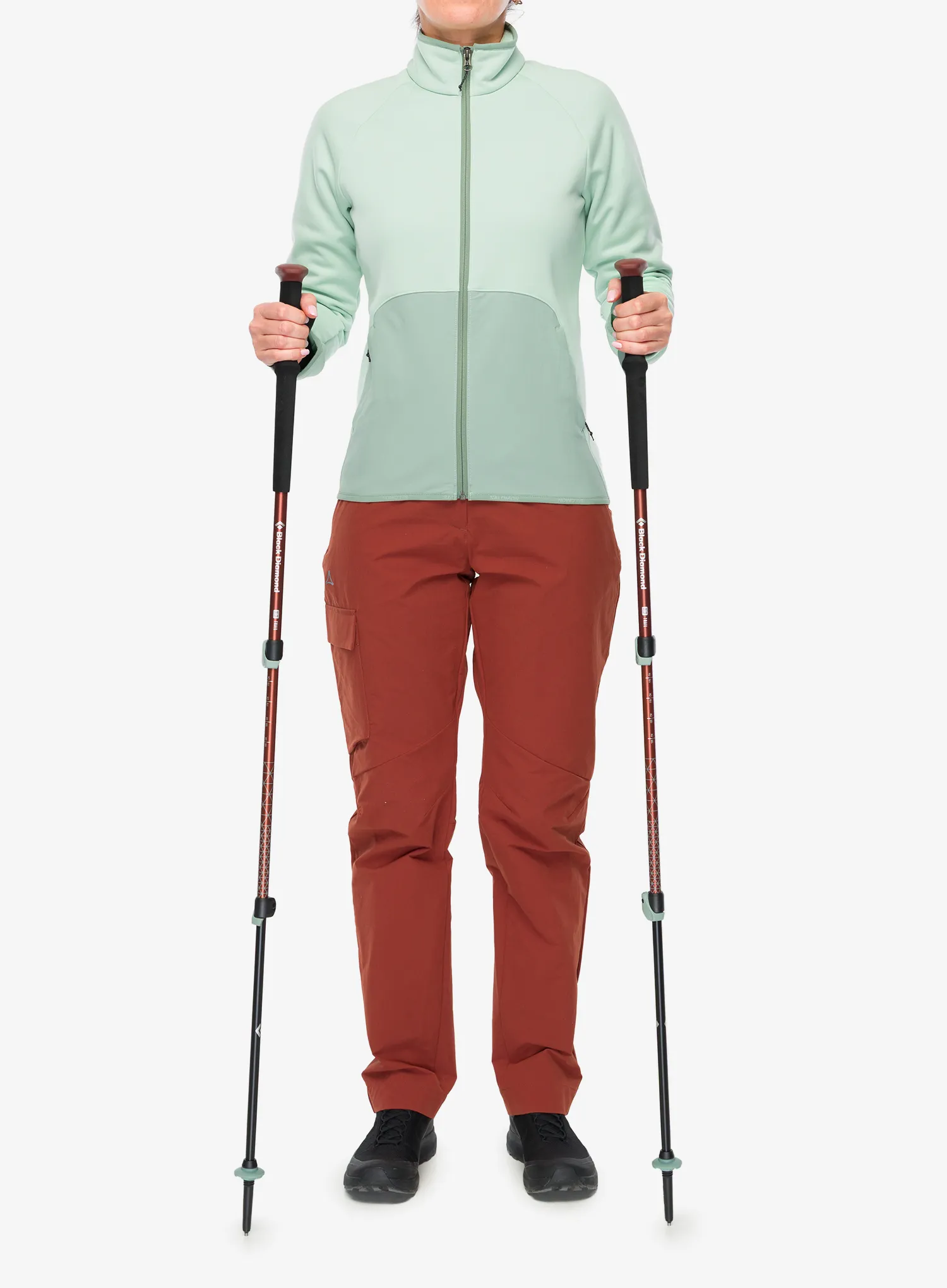 Štapovi za planinarenje Black Diamond Trail Trekking Poles - iron red