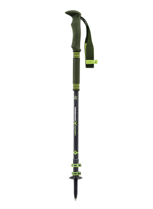 Štapovi za planinarenje Komperdell Carbon Pro Zero - green