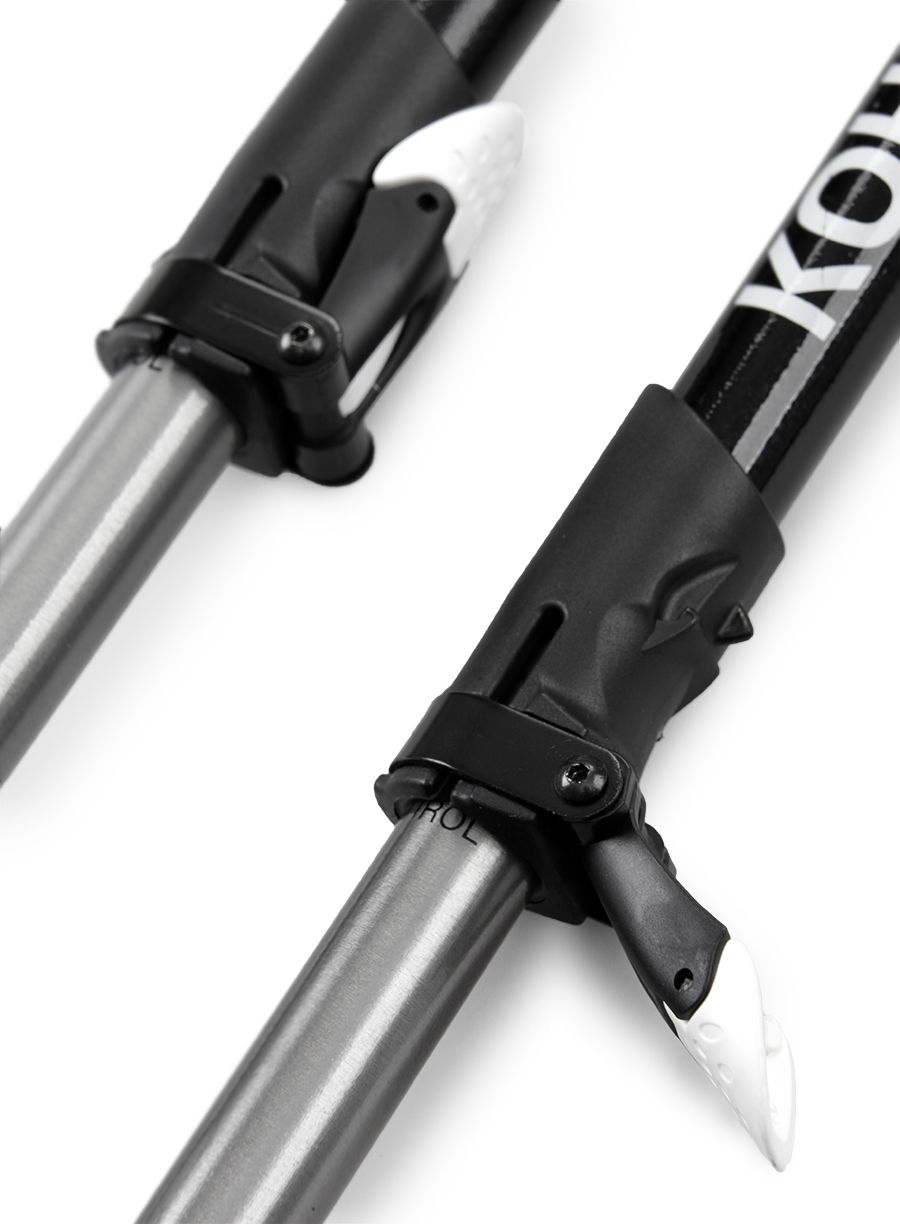 Aluminijski štapovi Kohla Evolution Emotion Pro - white/silver