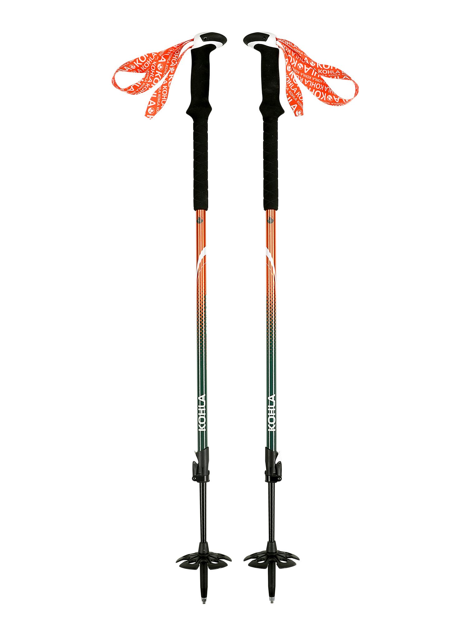 Štapovi za turno skijanje Kohla Evolution Feather Pro - aqua/orange