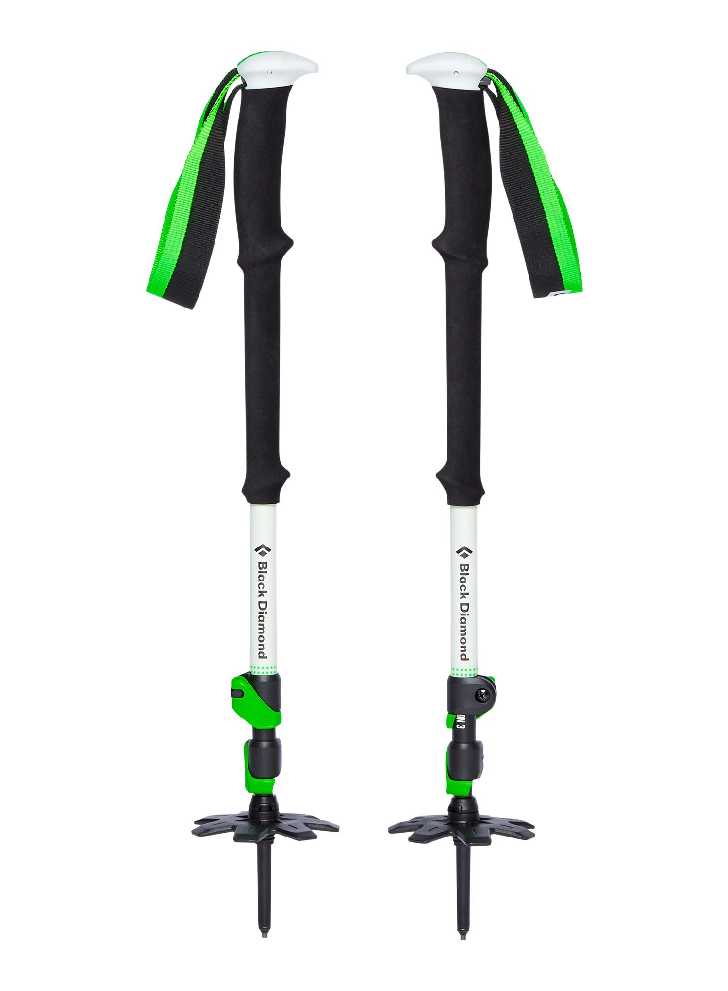 Štapovi za turno skijanje Black Diamond Expedition 3 Ski Poles - green