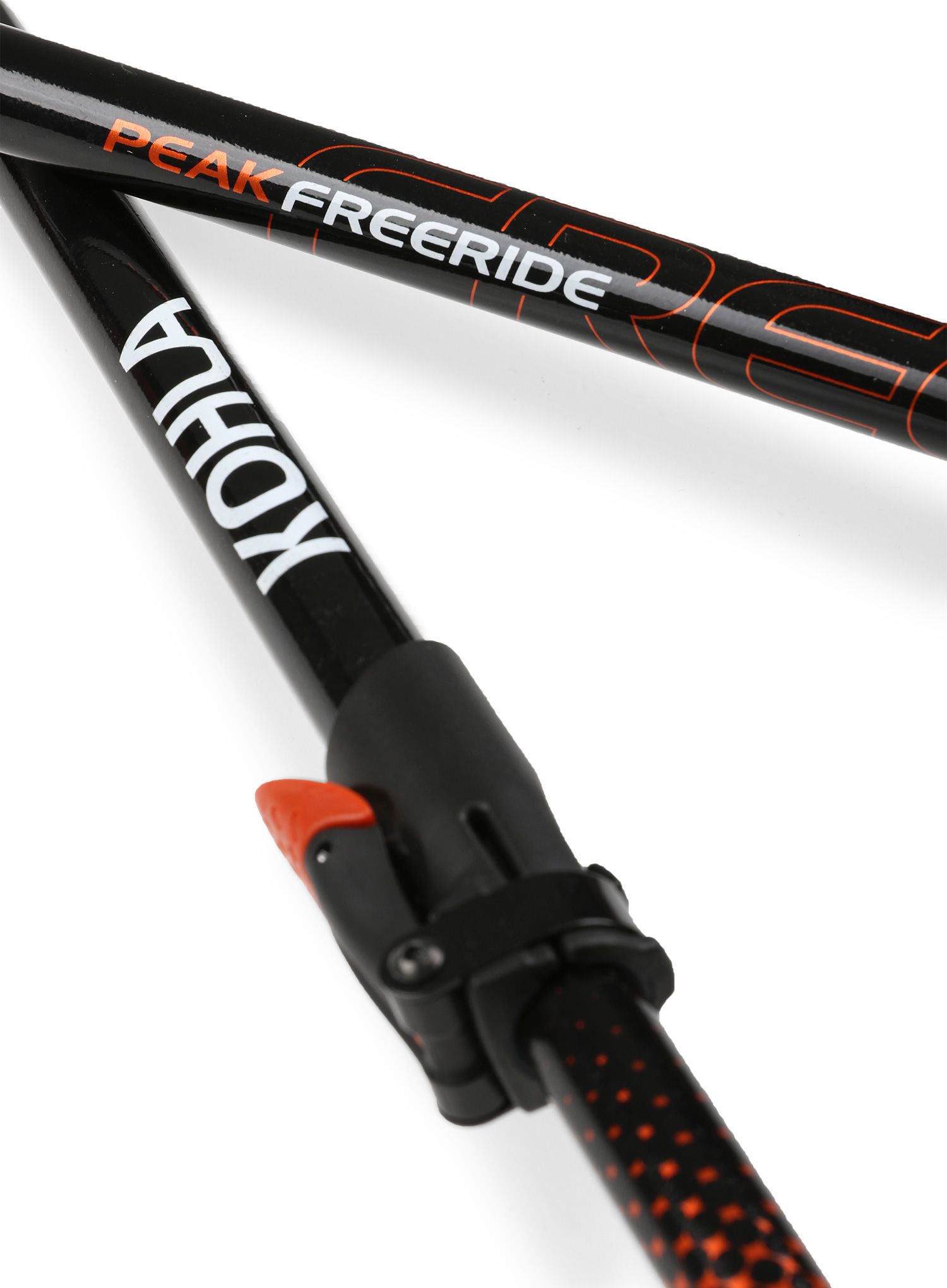 Štapovi za turno skijanje Kohla Peak Freeride - orange/black