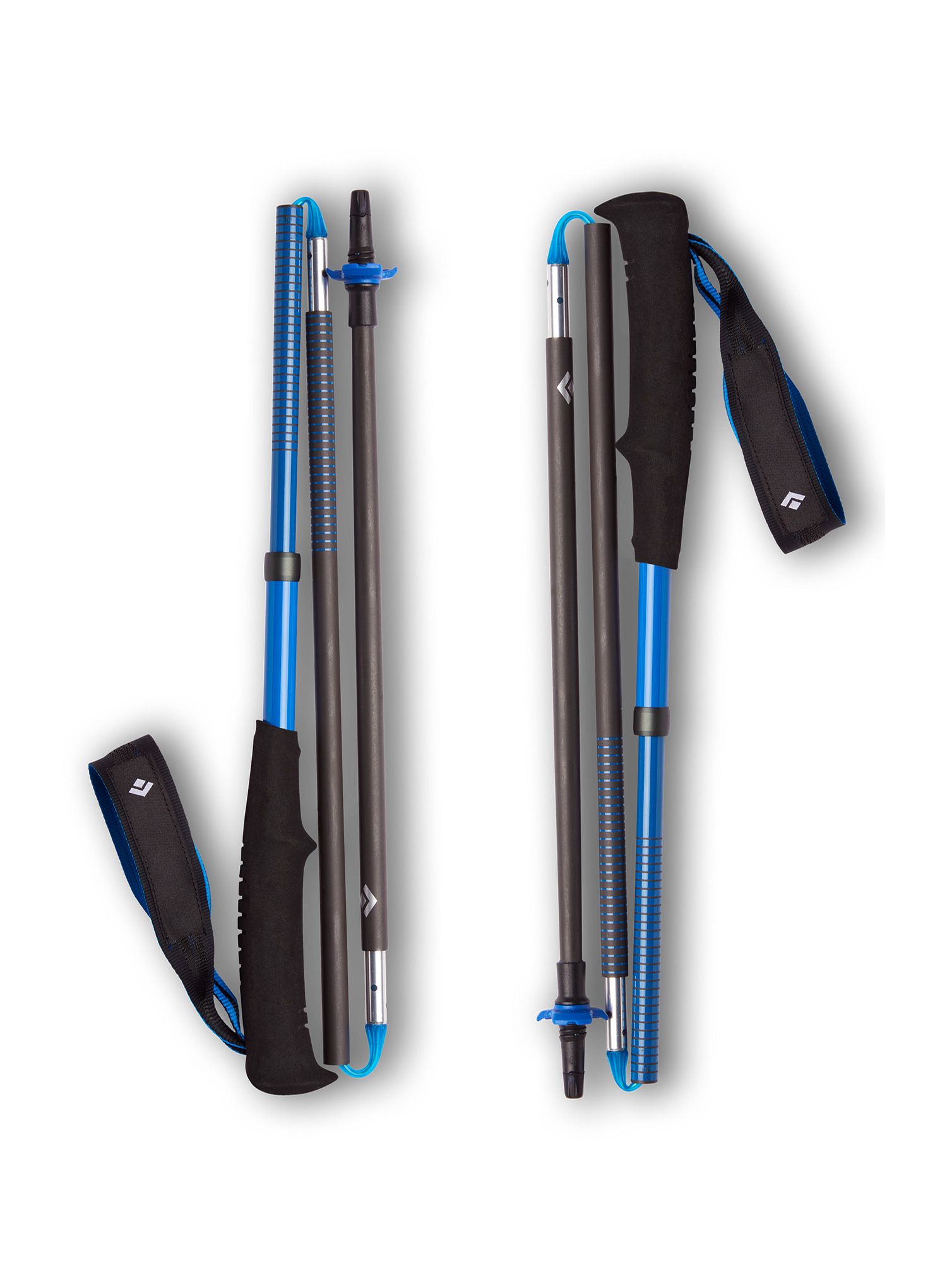 Štapovi za planinarenje Black Diamond Distance Carbon Z Poles - ultra blue