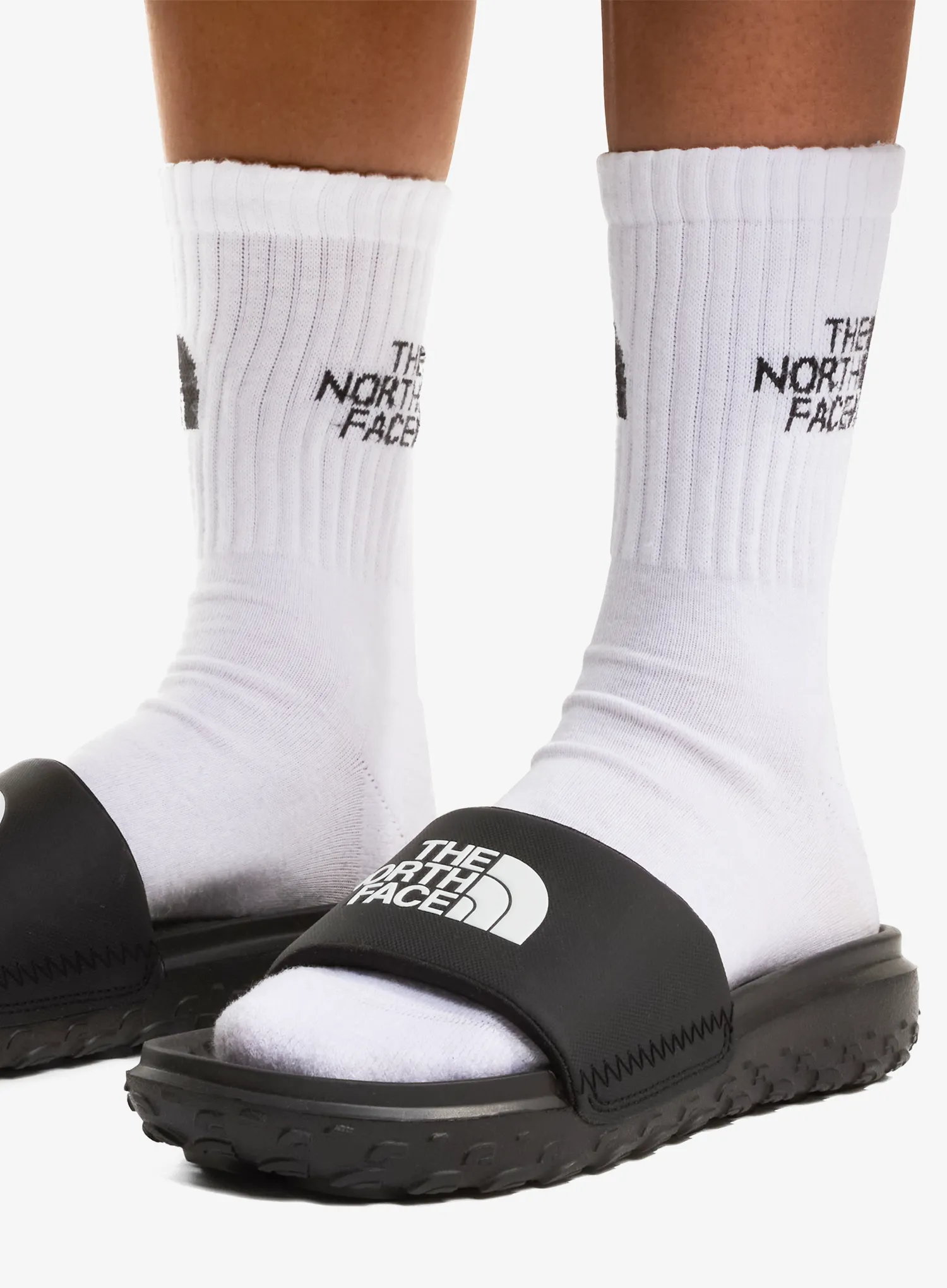 Ženske papuče The North Face Never Stop Cush Slide - tnf black/tnf black