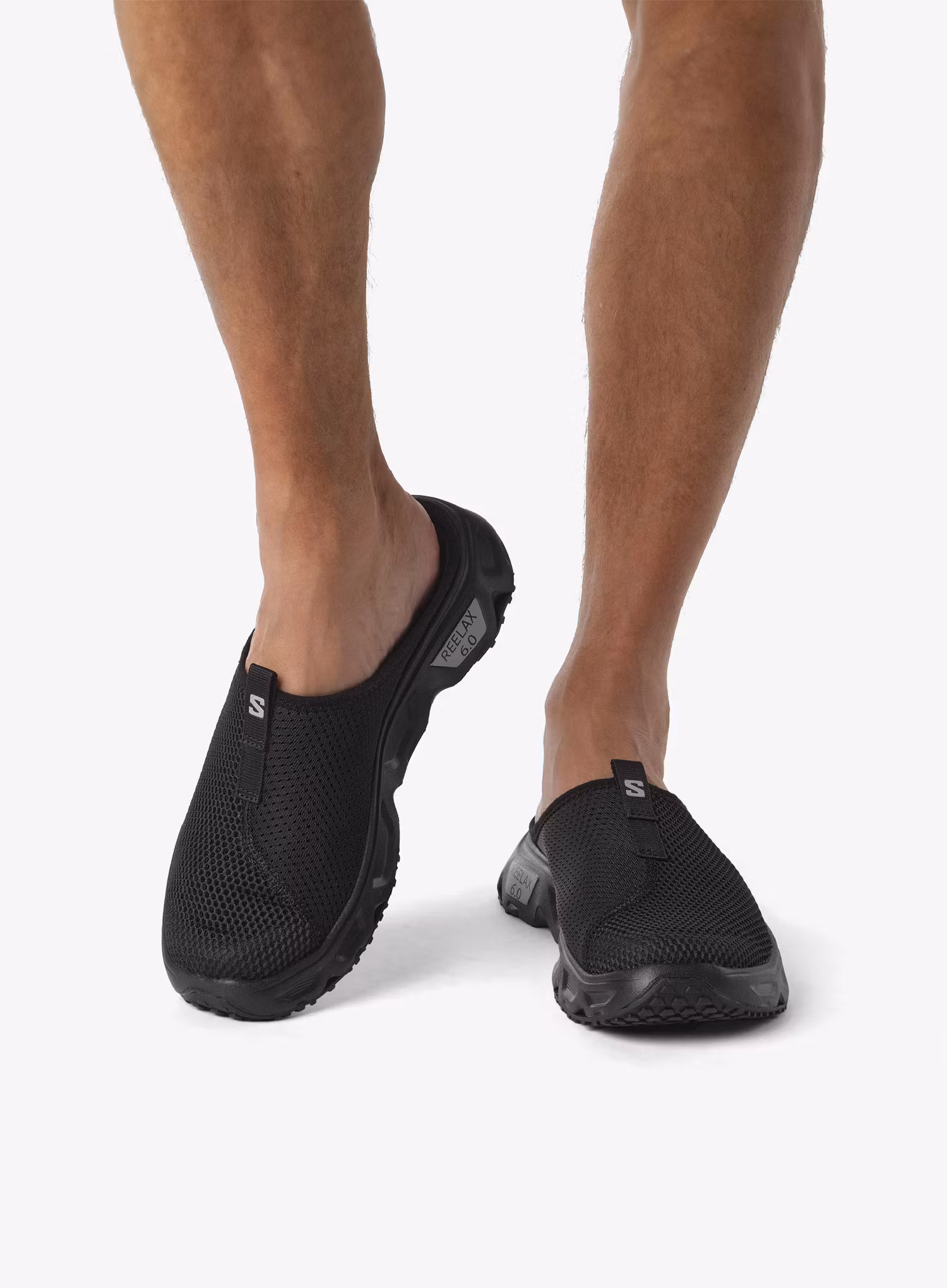 Papuče Salomon Reelax Slide 6.0 - black/black/alloy