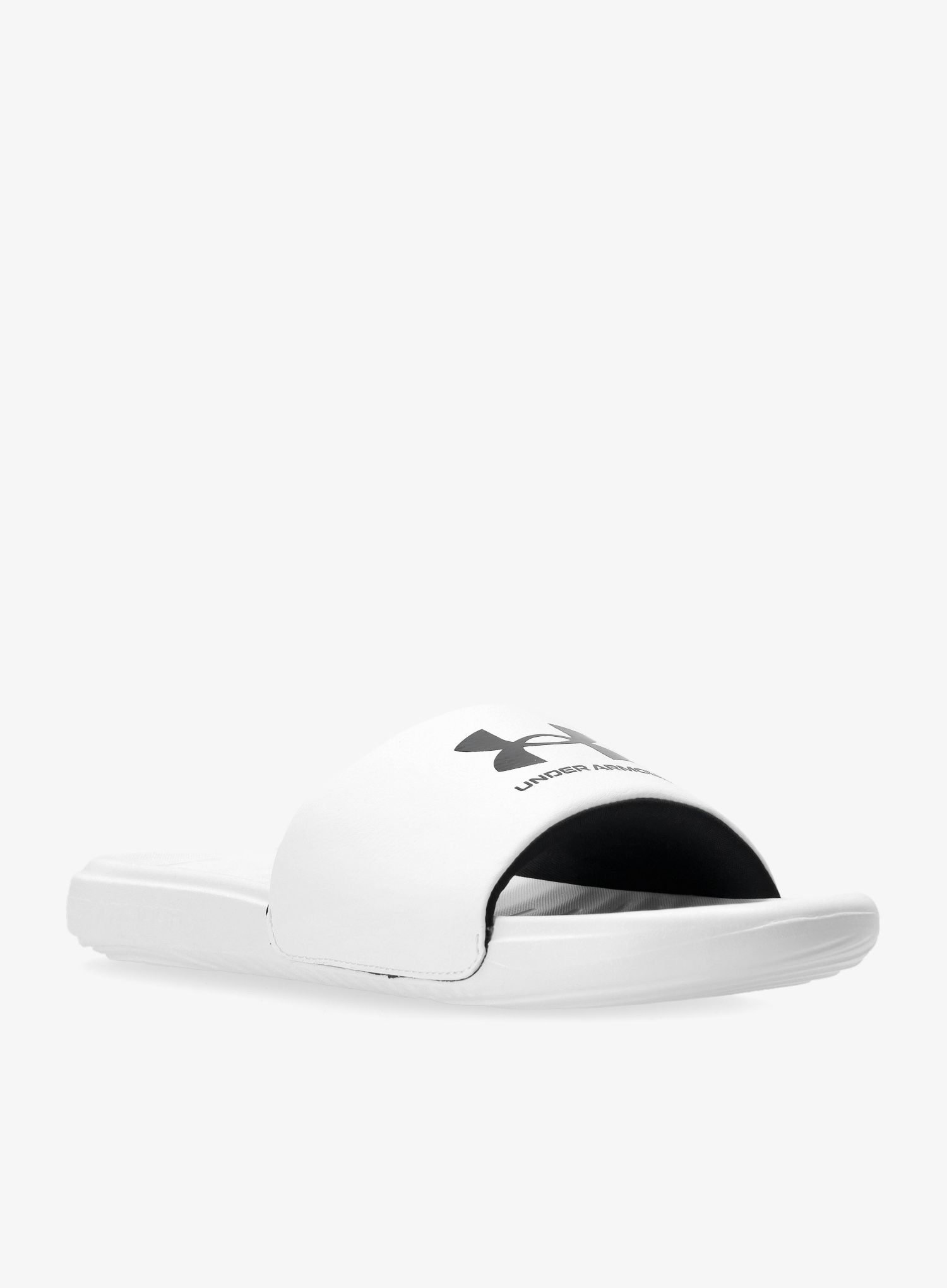 Papuče Under Armour Ansa Fix SL - white/white/black