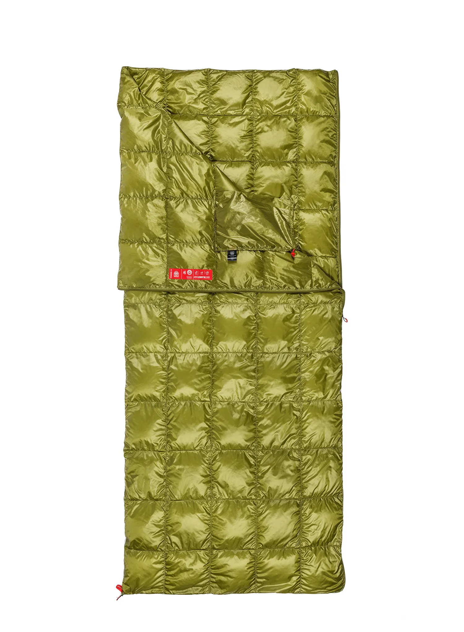 Poplun Pajak Quest Blanket Light - olive