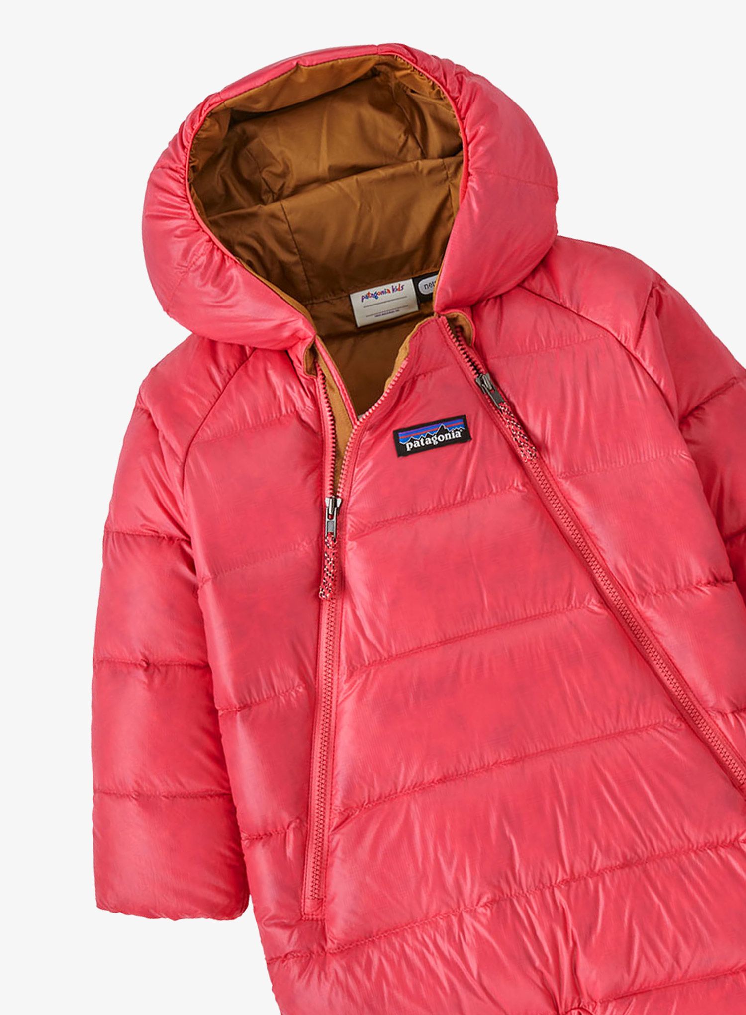 Kombinezon za djecu Patagonia Infant Hi-Loft Down Sweater Bunting - sierra pink