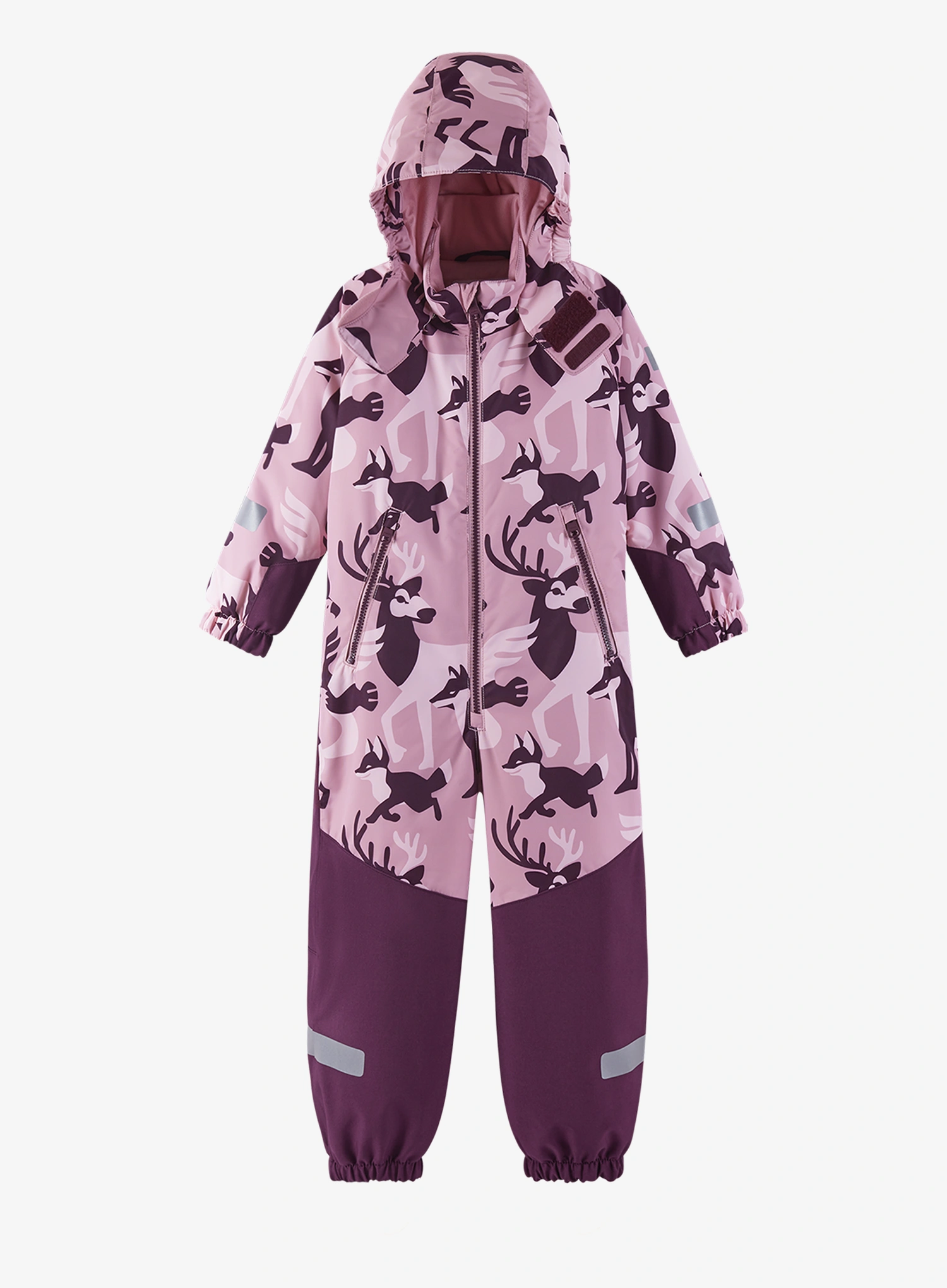 Kombinezon za djecu Reima Kurikka - grey pink