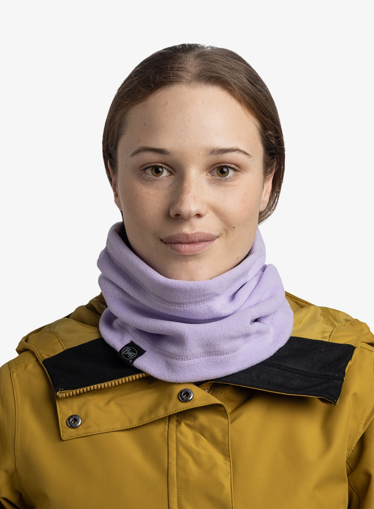 Grijač za vrat Buff Polar Neckwarmer - htr grape ice