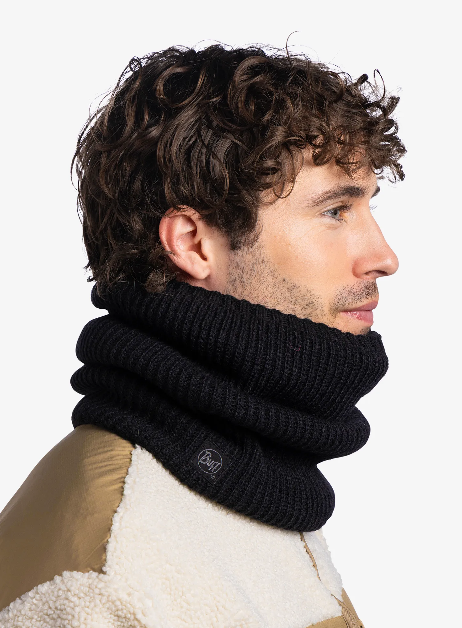 Grijač za vrat Buff Rutger Neckwarmer - black