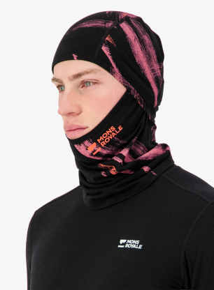 Balaklava Mons Royale Santa Rosa Merino Balaclava - airbrush