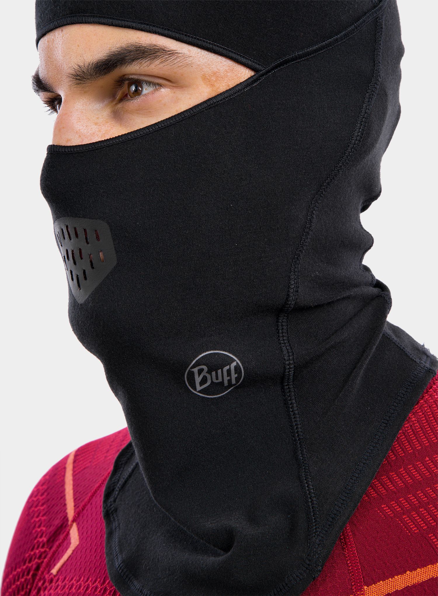 Balaklava Buff Thermonet Balaclava - solid black