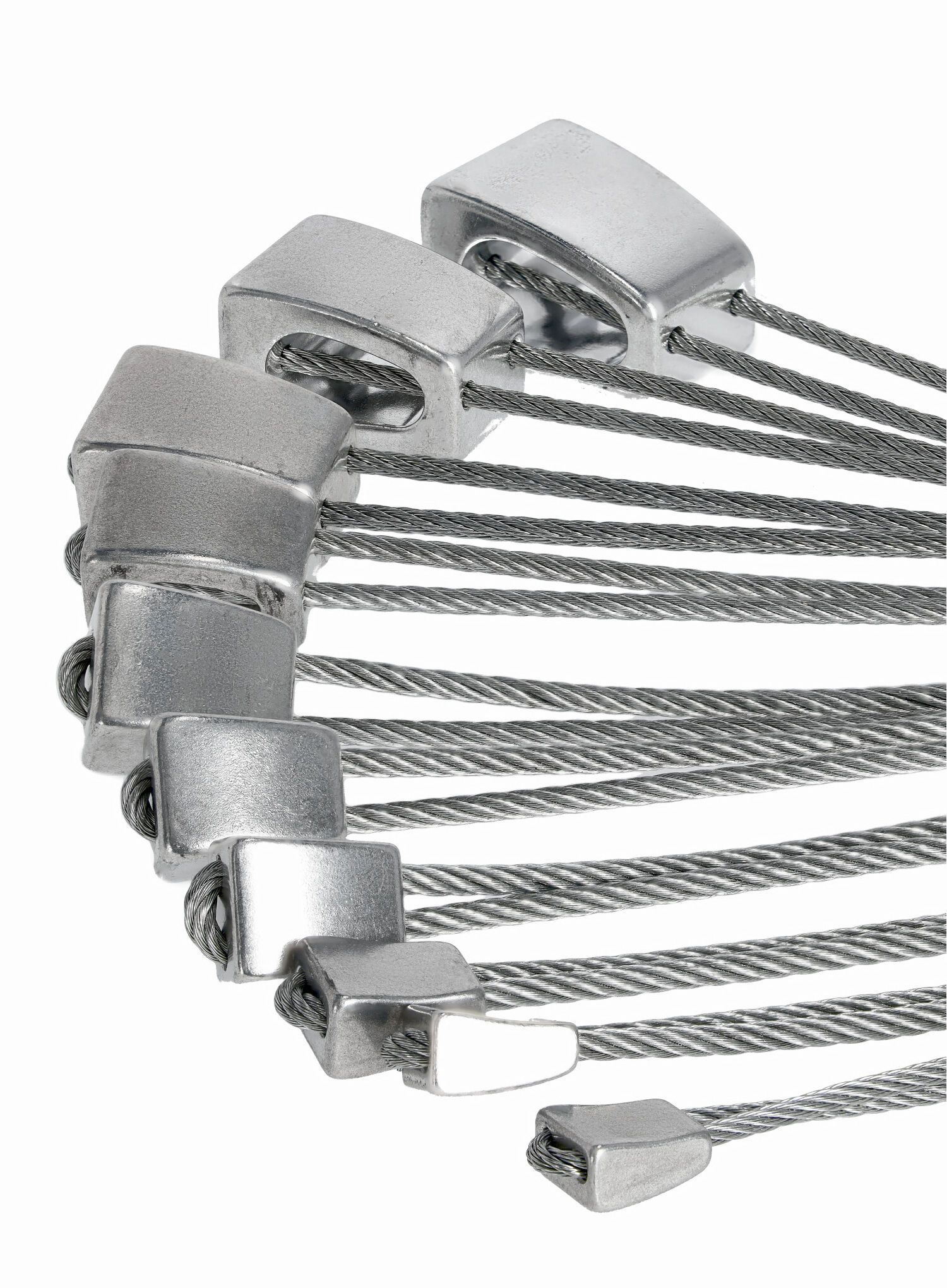 Set zaglavaka Wild Country Classic Rocks Set 1-10 - silver