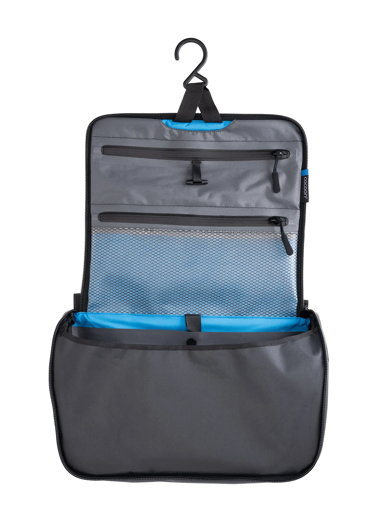 Toaletna torbica Cocoon Toiletry Kit Allrounder - grey/black/blue