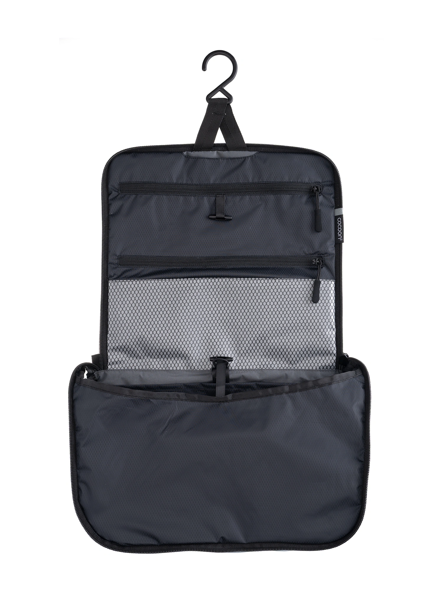 Toaletna torbica Cocoon Toiletry Kit - Allrounder-Light L - phantom black/star grey
