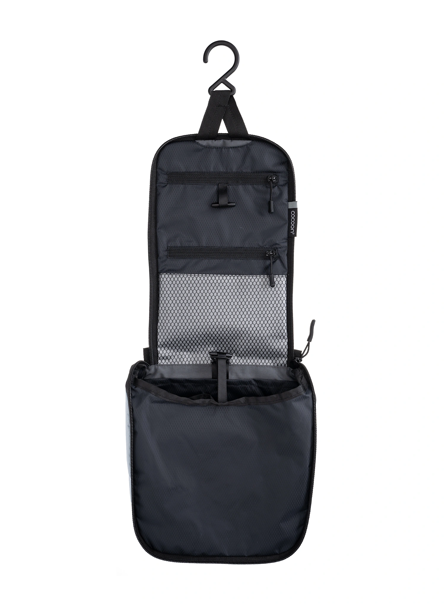 Toaletna torbica Cocoon Toiletry Kit - Allrounder-Light M - phantom black/star grey