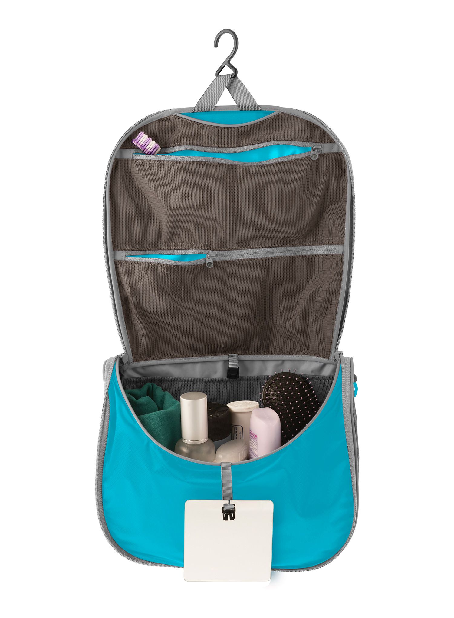 Toaletna torbica Sea To Summit Ultra-Sil Hanging Toiletry Bag Large - blue atoll