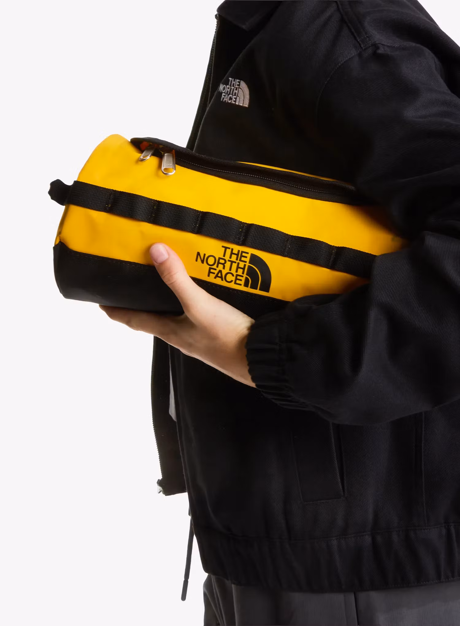 Toaletna torbica The North Face BC Travel Canister L - summit gold/tnf black