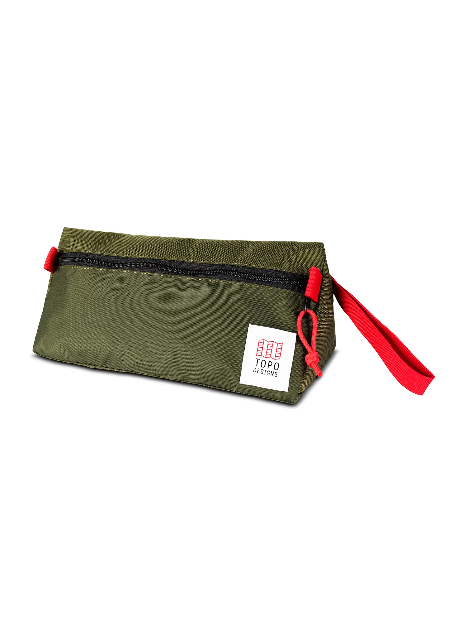 Toaletna torbica Topo Designs Dopp Kit - olive/olive