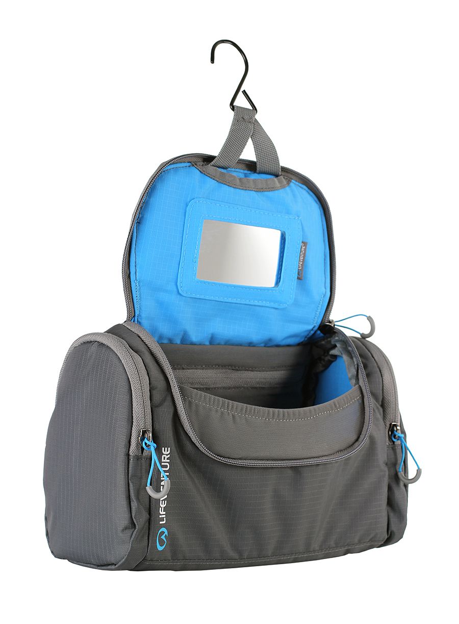 Toaletna torbica Lifeventure Wash Holdall - grey