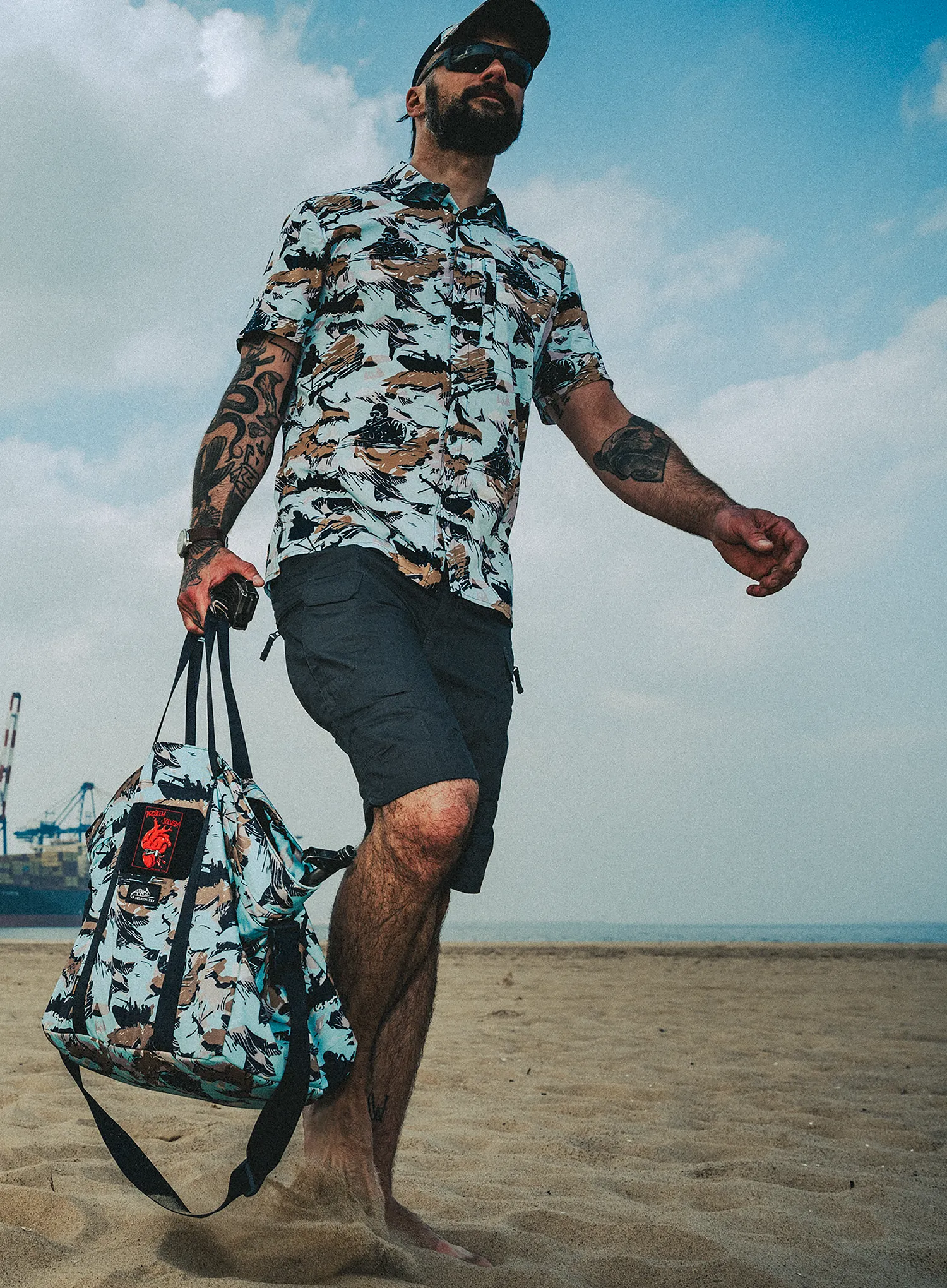 Košulja Helikon-Tex Tactical Hawaiian Short Sleeve - pacific