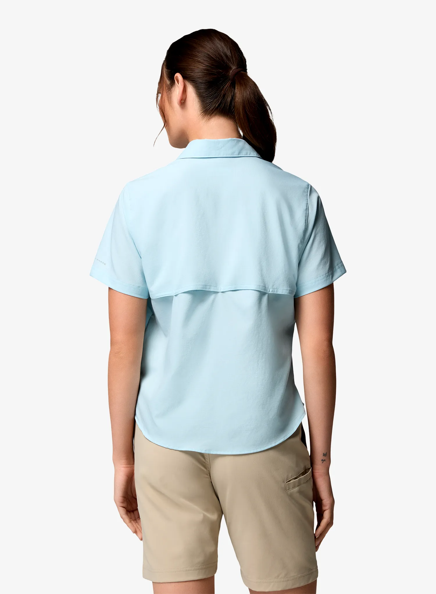 Ženska putna košulja Columbia Silver Ridge Utility II S/S Shirt - marine light