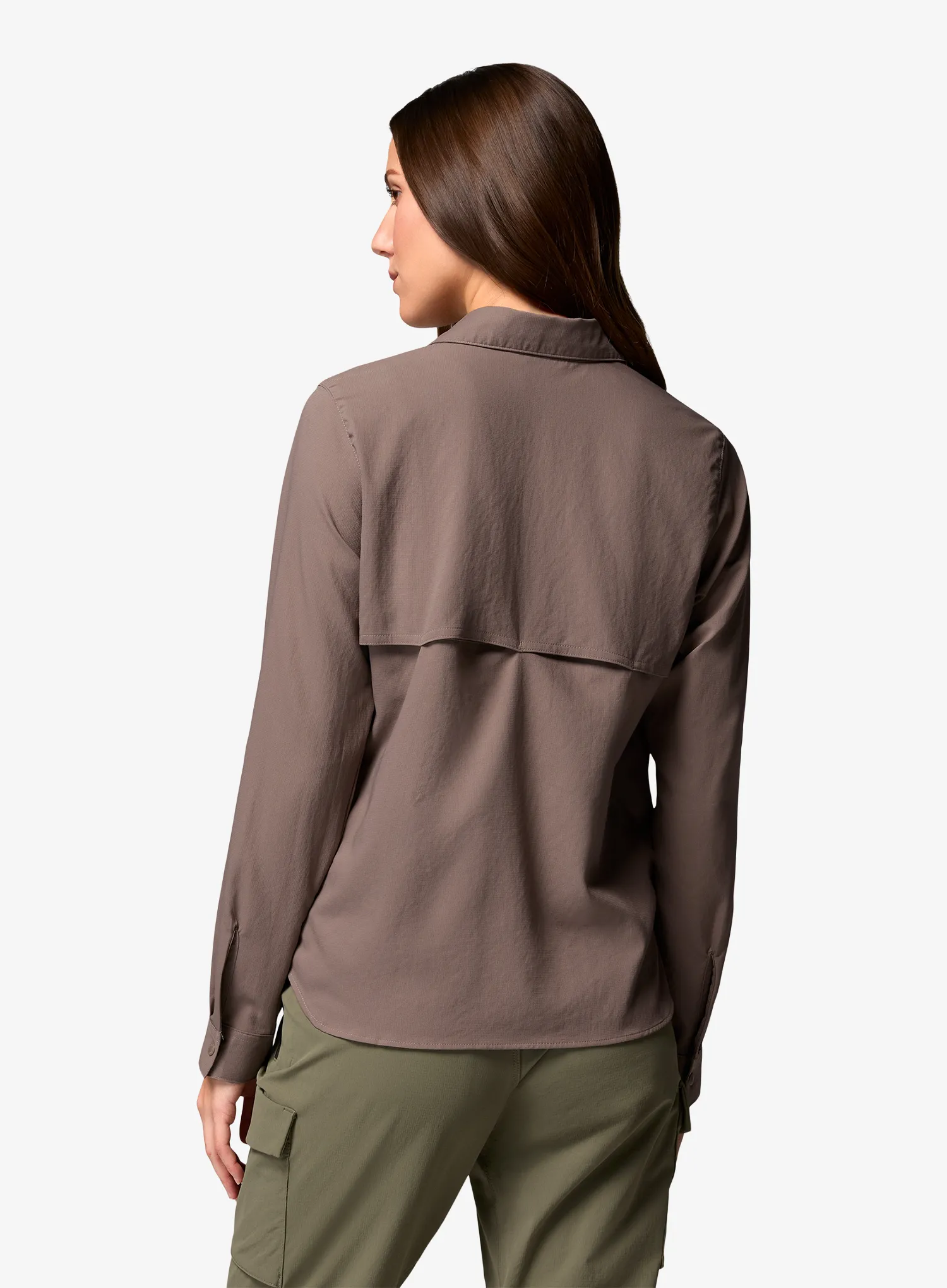 Ženska putna košulja Columbia Silver Ridge Utility II LS Shirt - iron