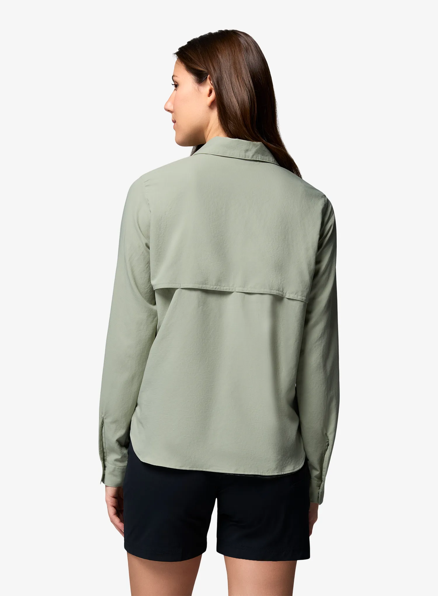Ženska putna košulja Columbia Silver Ridge Utility II LS Shirt - safari
