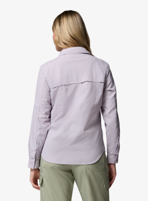 Ženska putna košulja Columbia Skien Valley Long Sleeve Shirt - lavender pearl