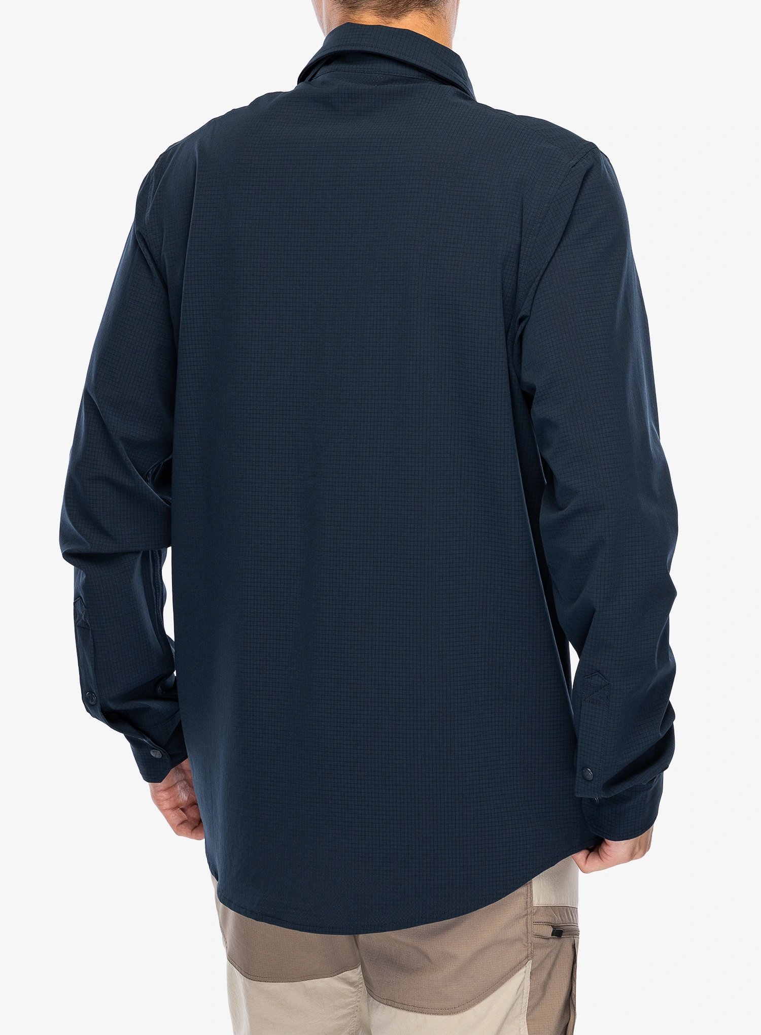 Putna košulja Fjallraven Abisko Trekking Shirt - dark navy
