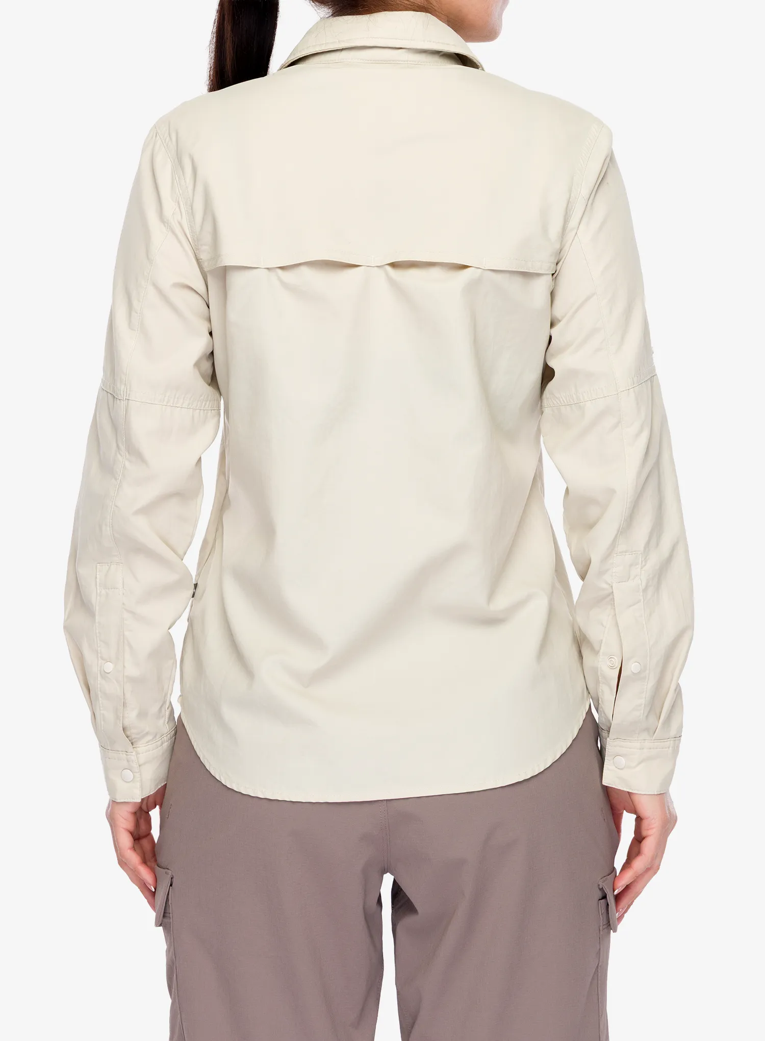 Ženska košulja protiv komaraca Columbia Skien Valley Long Sleeve Shirt - dark stone