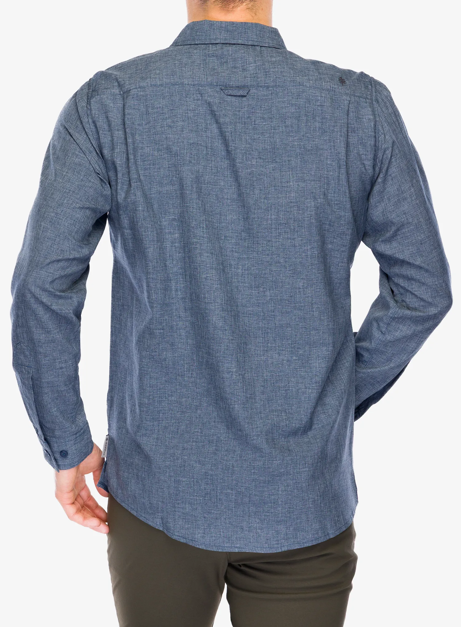 Košulja protiv komaraca Royal Robbins Amp Lite II L/S - deep blue htr