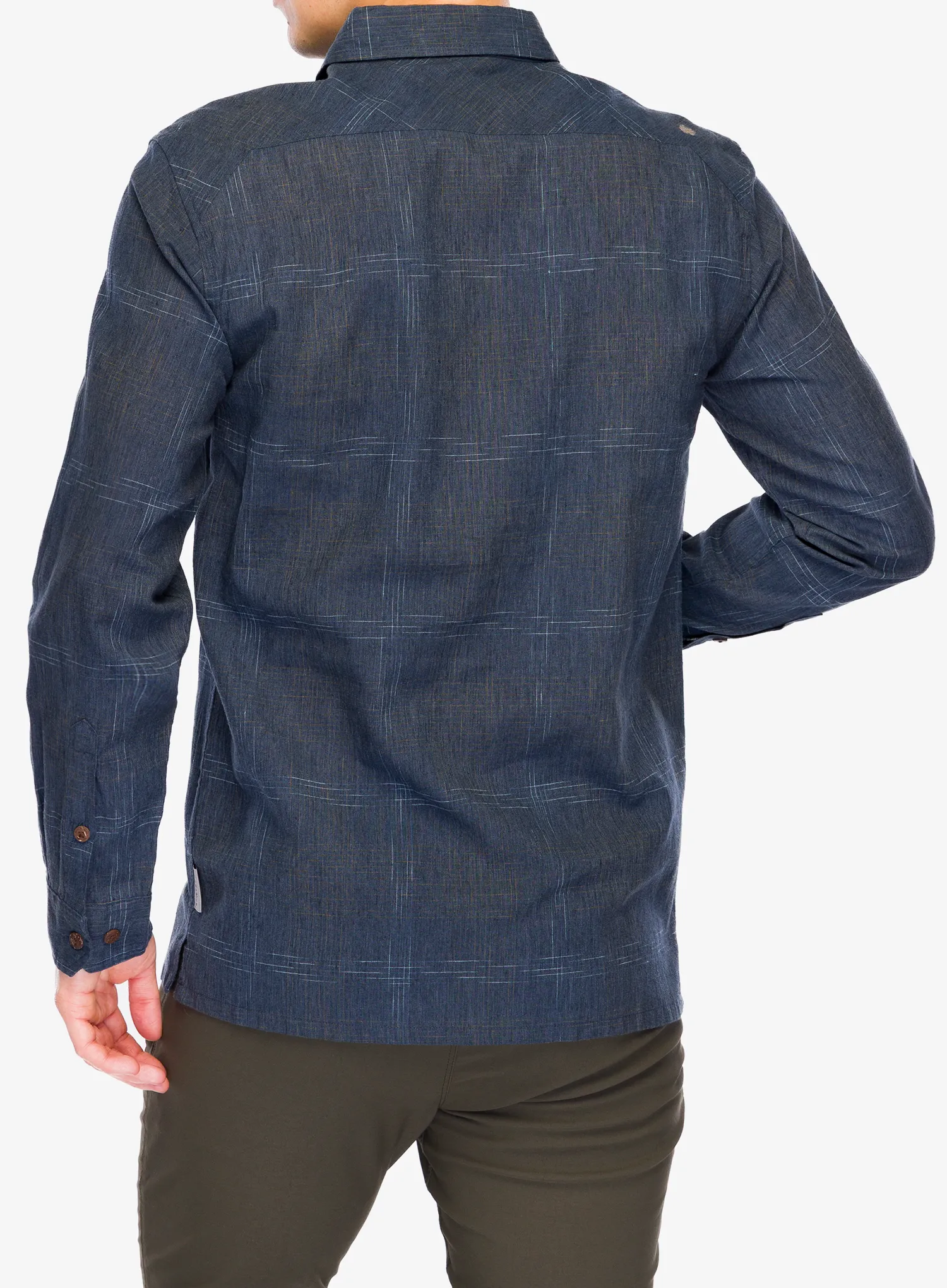 Košulja Royal Robbins Hempline Spaced LS - collins blue