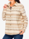 Ženska planinarska košulja Royal Robbins Clouds Rest Hemp LS - chalk pacific crest str