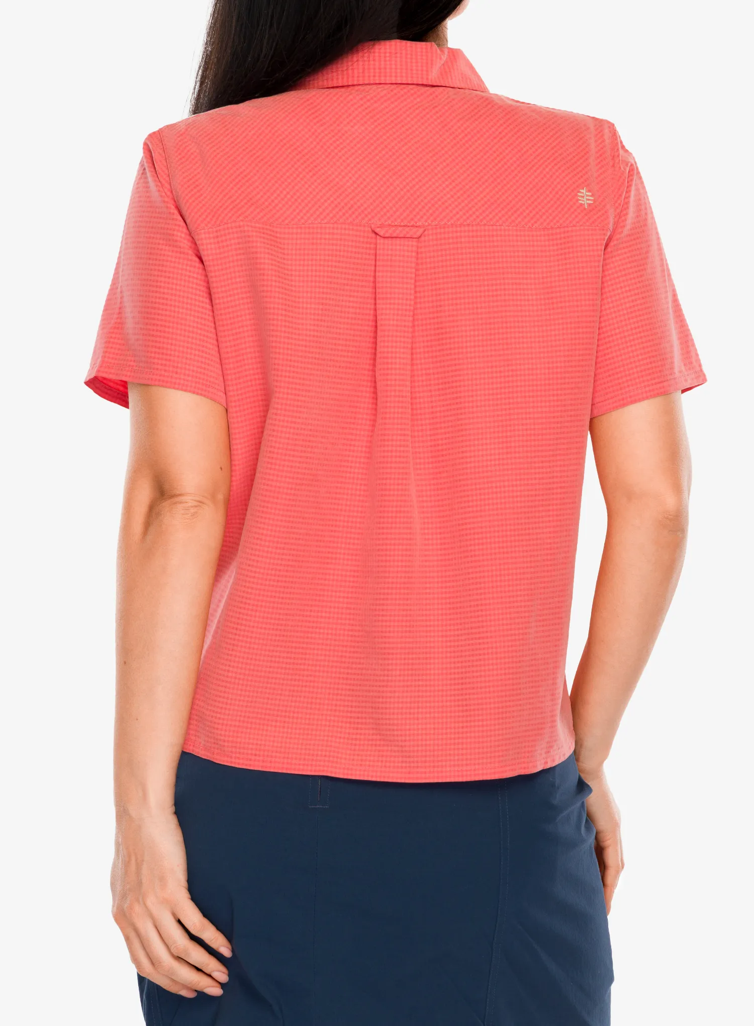 Ženska planinarska košulja Royal Robbins Desert Pucker S/S - rosefinch