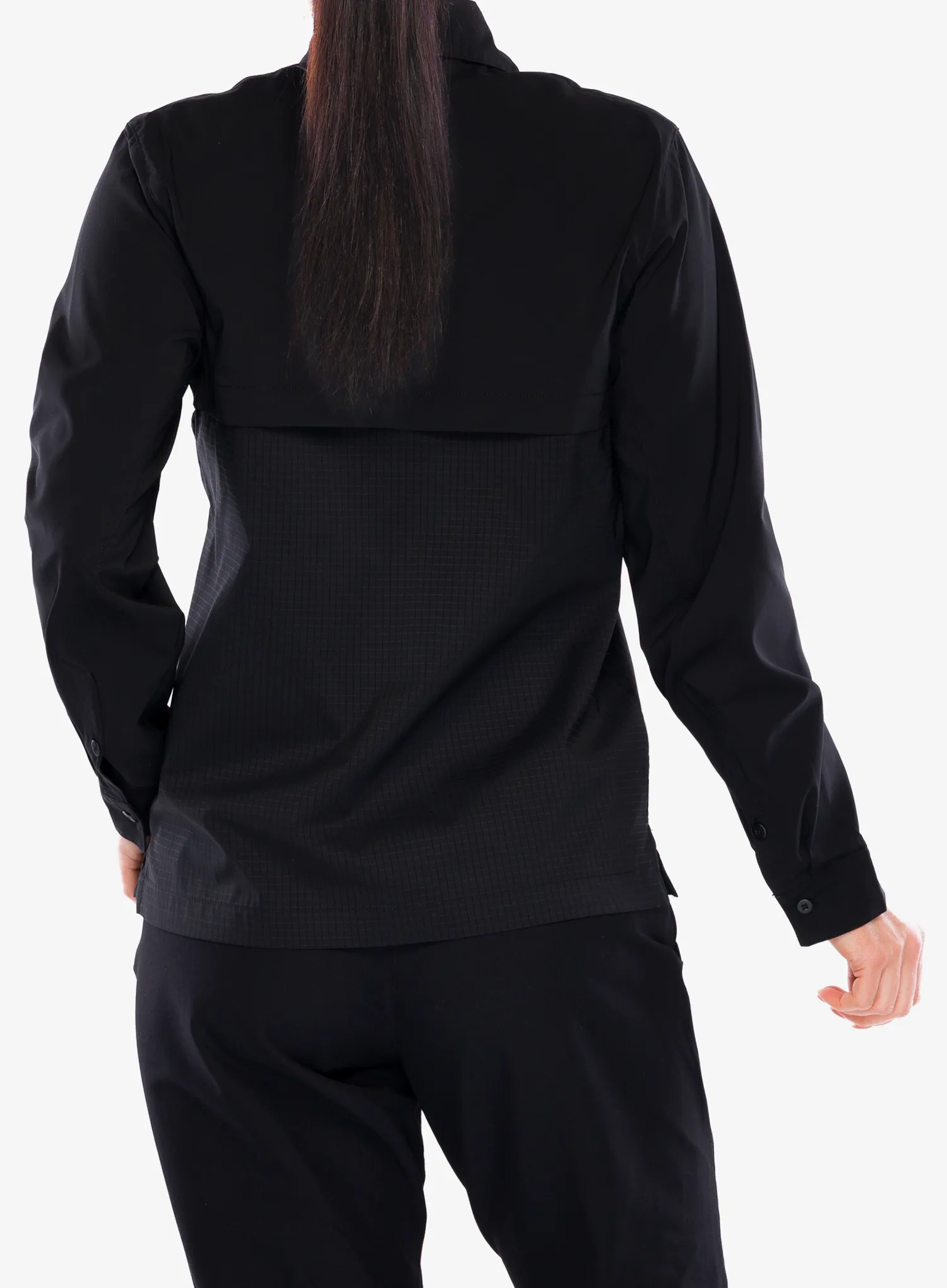 Ženska planinarska košulja The North Face L/S Lightrange Shirt - tnf black