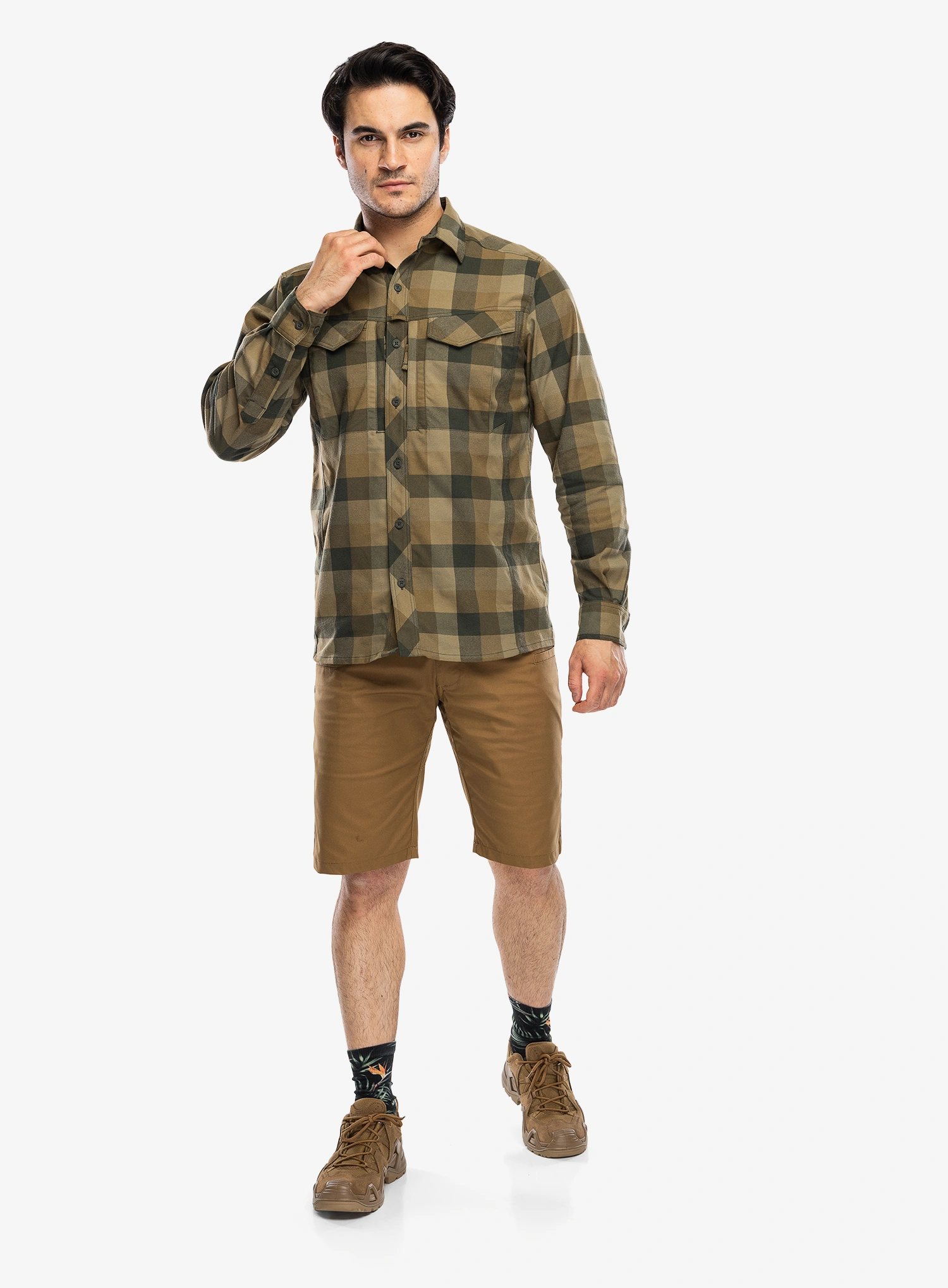 Planinarska košulja Helikon-Tex Defender Mk2 Nylon Sorona Blend - bayou moss
