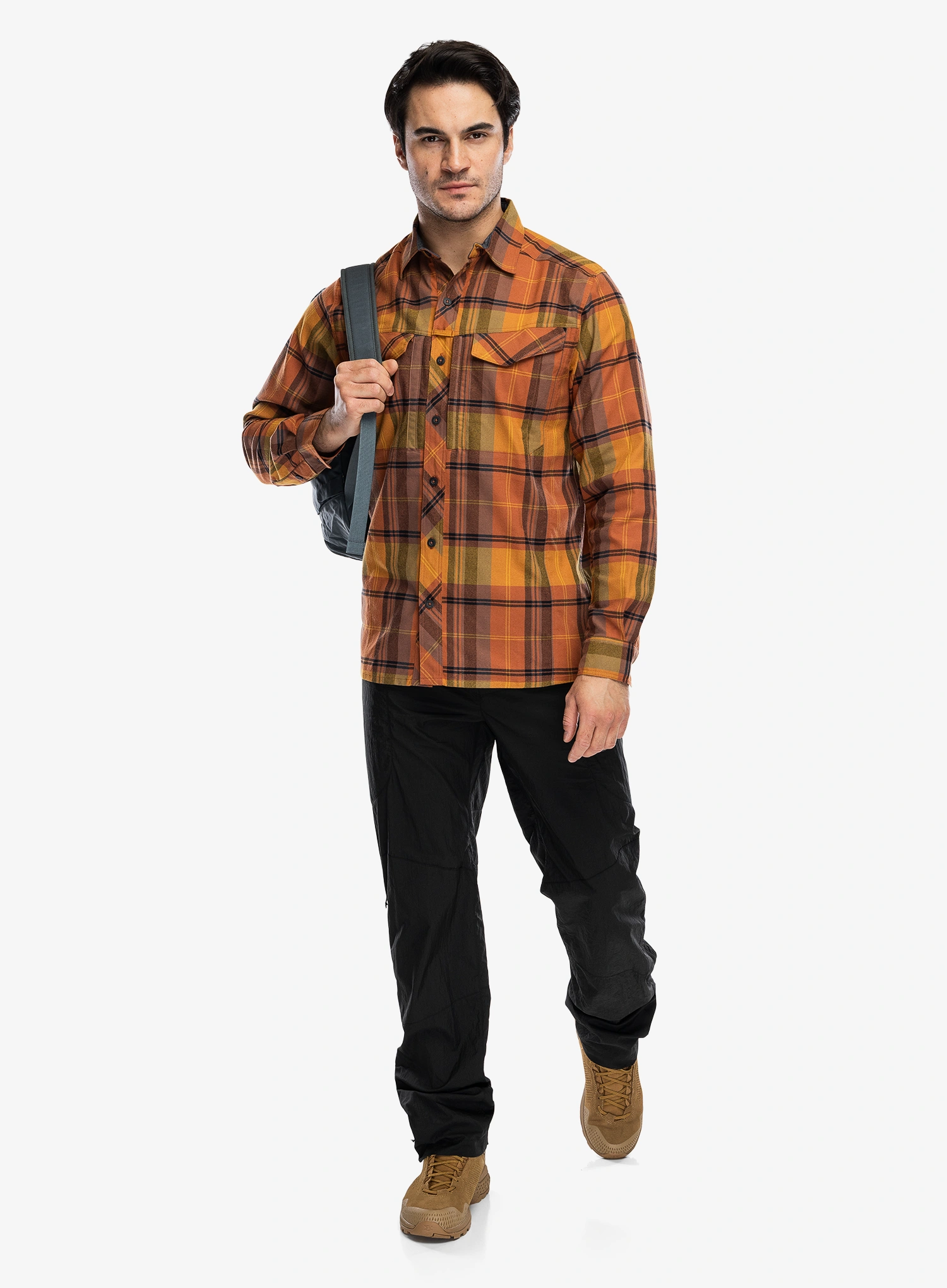 Planinarska košulja Helikon-Tex Defender Mk2 Nylon Sorona Blend - evening pumpkin