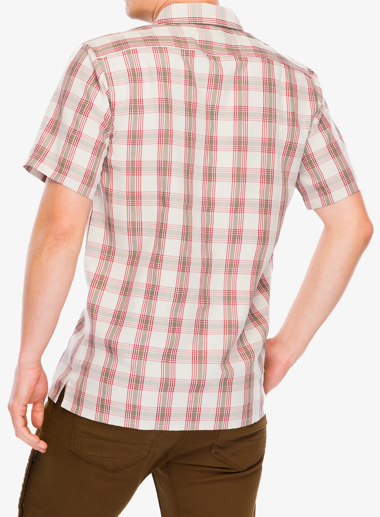 Planinarska košulja Marmot Eldridge Novelty Classic S/S - birch bark oliver plaid