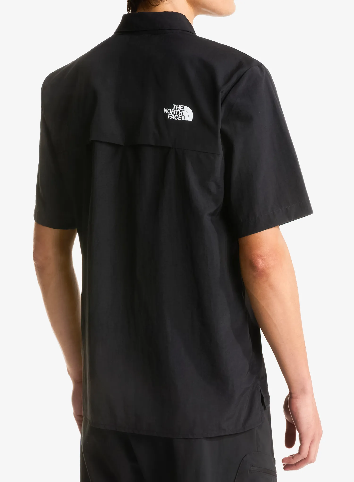 Planinarska košulja The North Face Packable Short Sleeve Shirt - tnf black