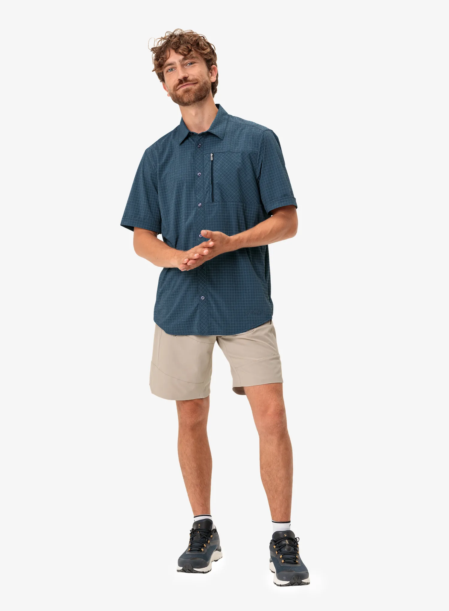 Planinarska košulja Vaude Seiland Shirt IV - dark sea
