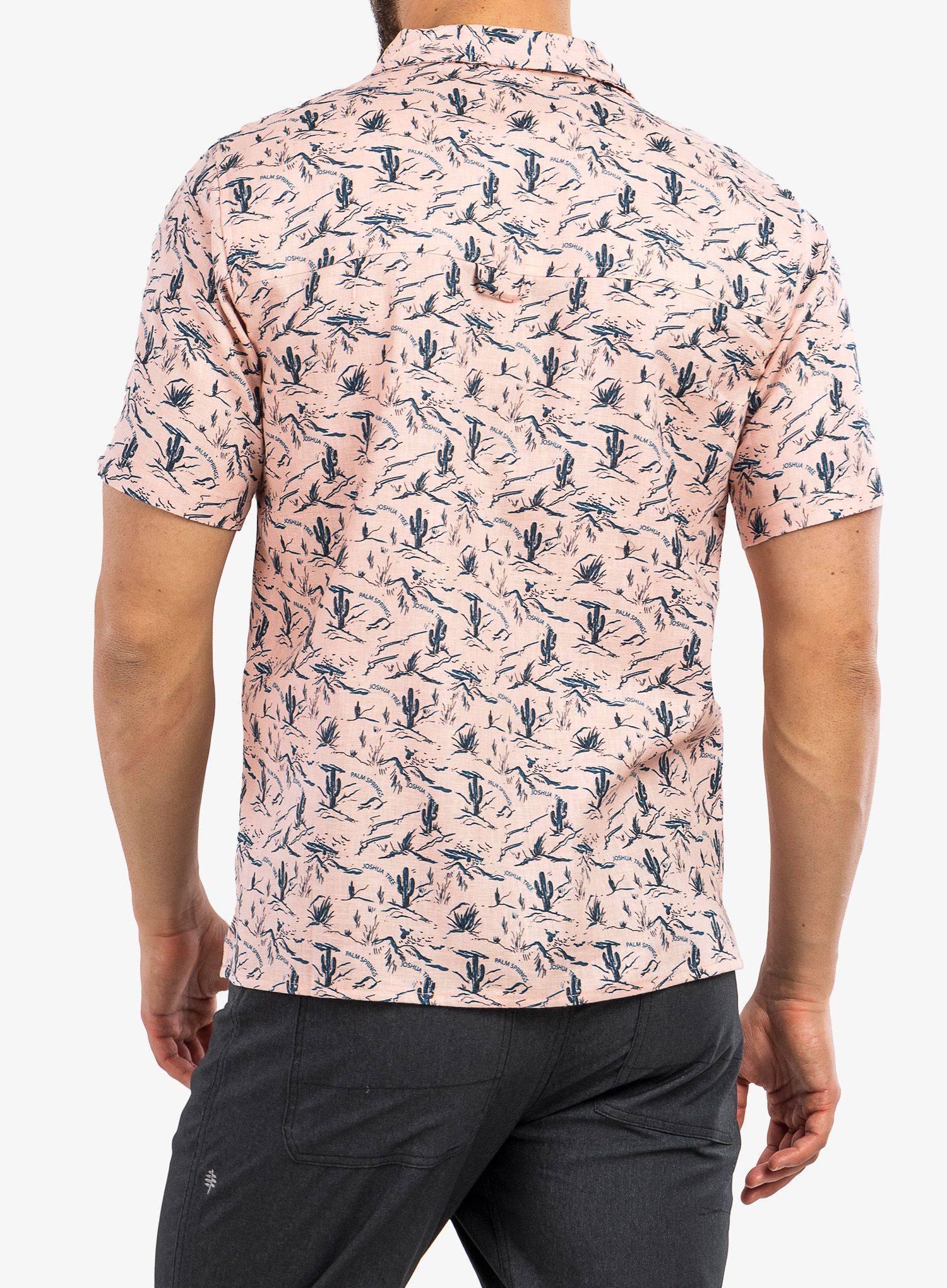 Putna košulja Craghoppers NosiBotanical Hula S/S - chalk pink print