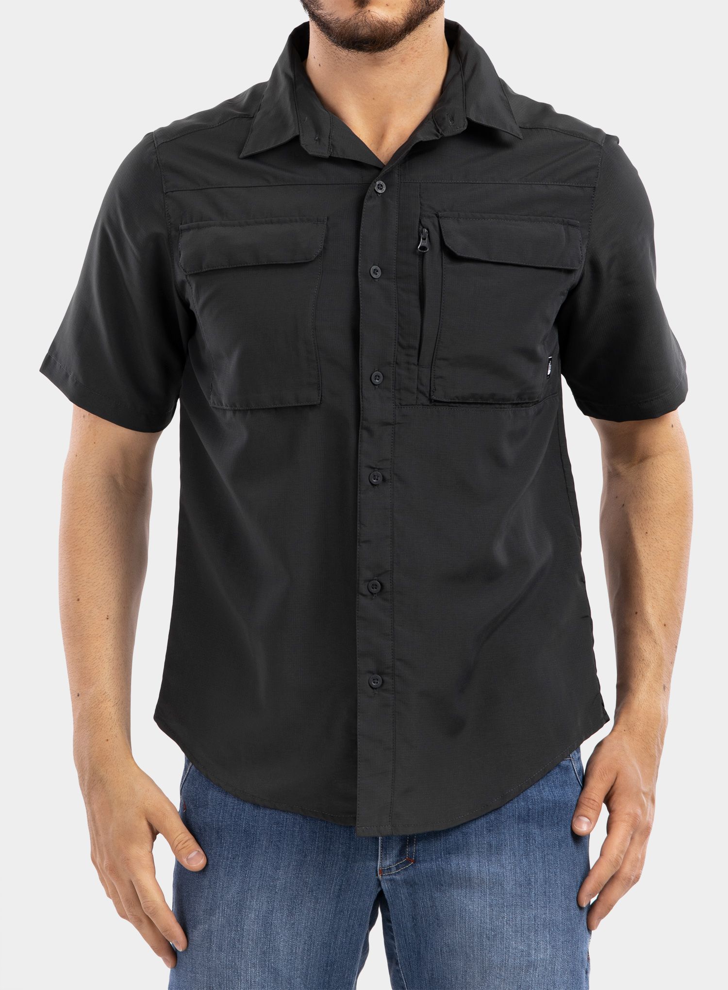Planinarska košulja The North Face Sequoia Shirt S/S - asphalt gr