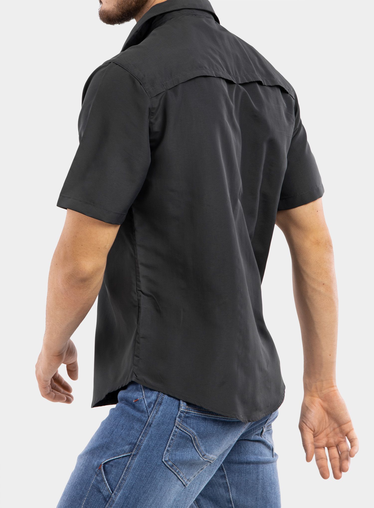 Planinarska košulja The North Face Sequoia Shirt S/S - asphalt gr